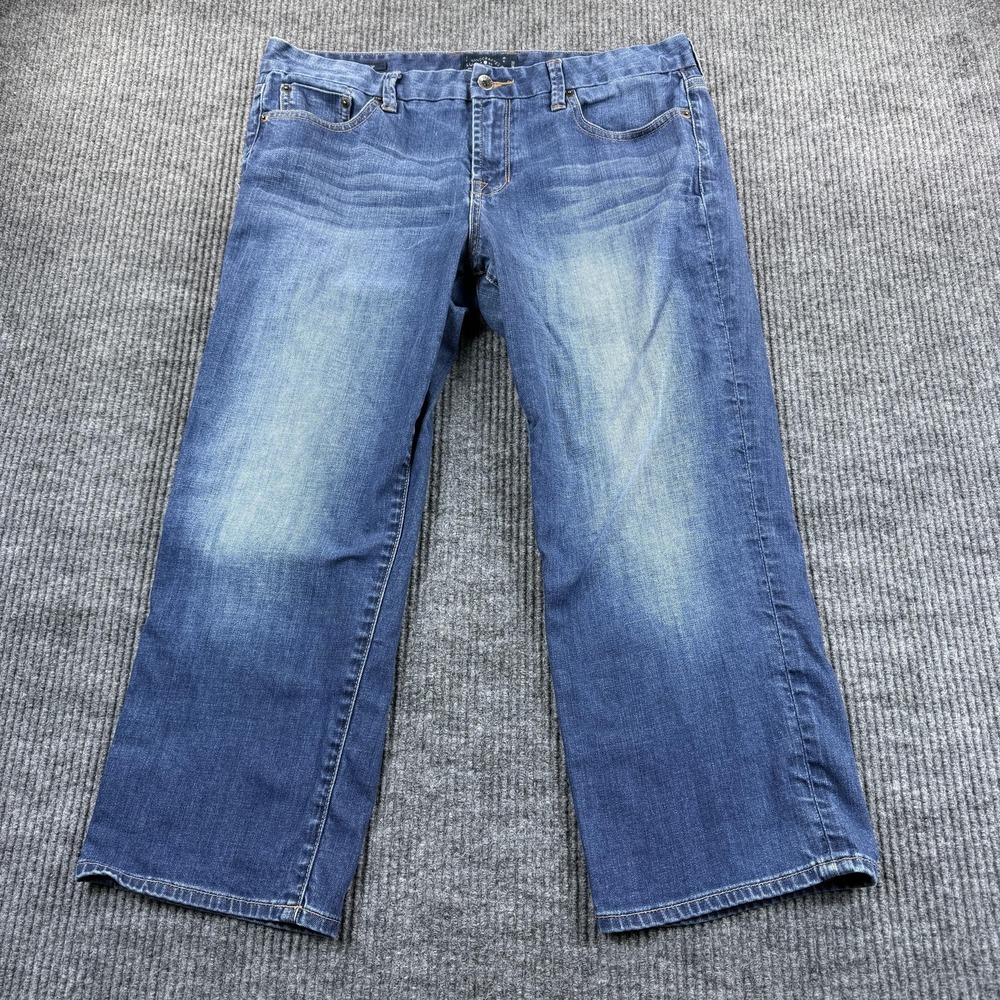 Lucky Brand Blue Cropped Jeans